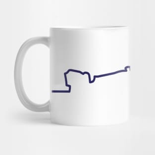 Red Bull F1 Car Line Art - 2022 Model Mug